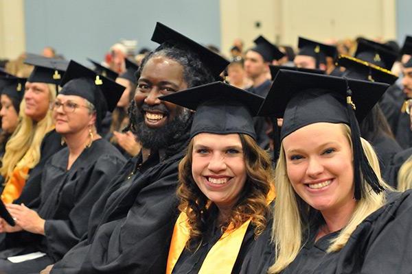 A group of happy graduates 